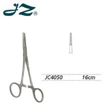 金鍾止血鉗直半齒 JC4050 16cm 直半齒（蘭氏）