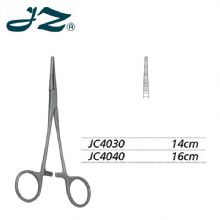 金鍾止血鉗直全齒 JC4030 14cm 直全齒（克氏）